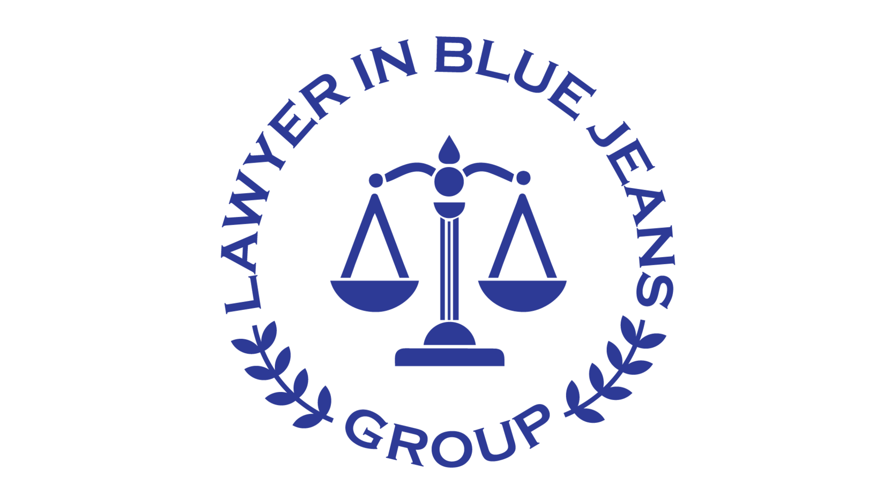 Lawyer in Blue Jeans Group Logo 